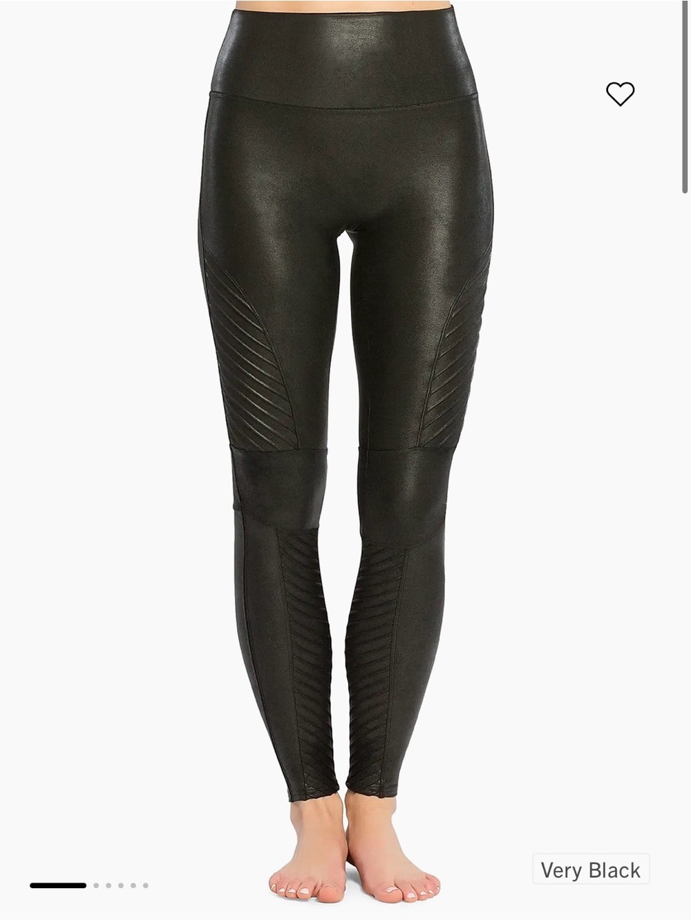 Spanx Moto Leggings Small